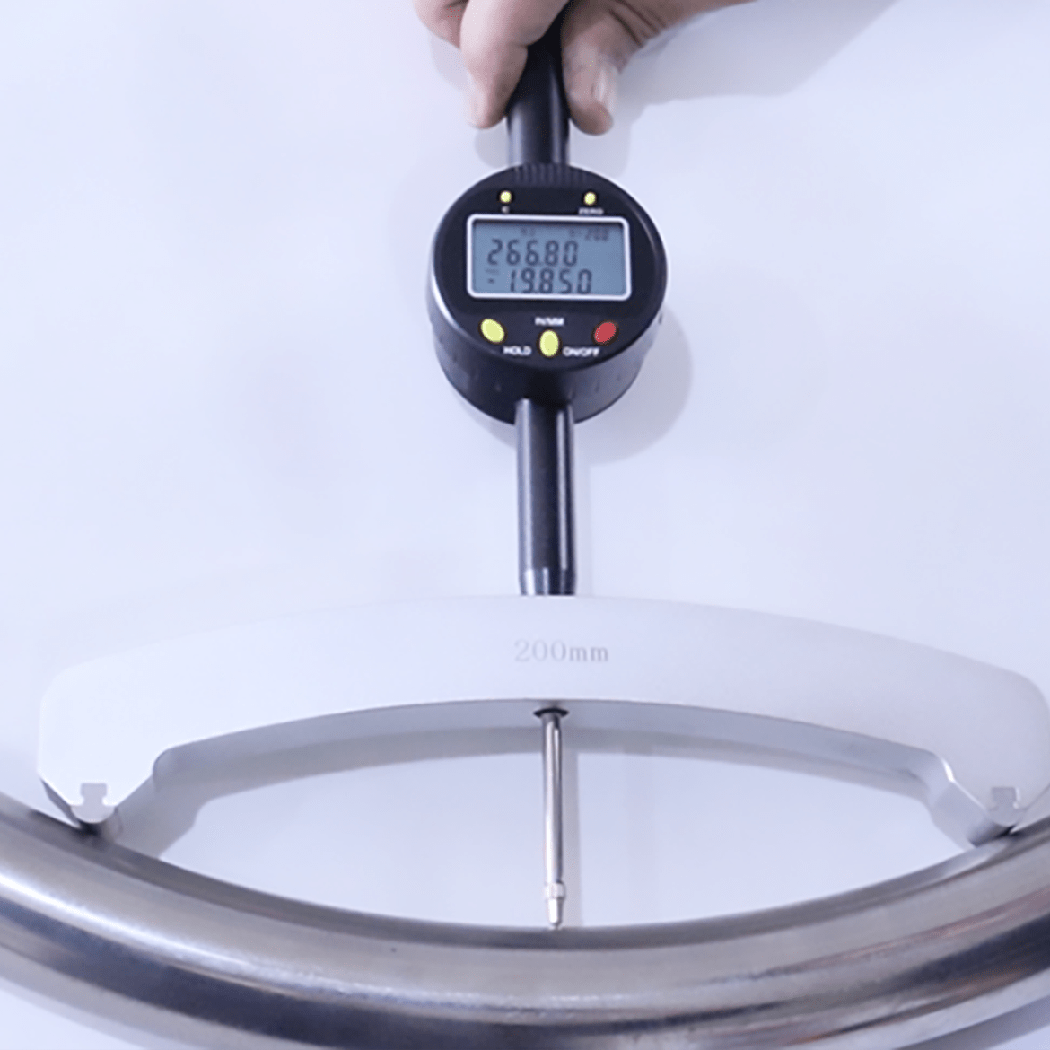 Digital Arc Meter: High Precision Digital Radius Gauge - Roll Benders - Quantum Machinery Group - In Stock and Sold in the USA