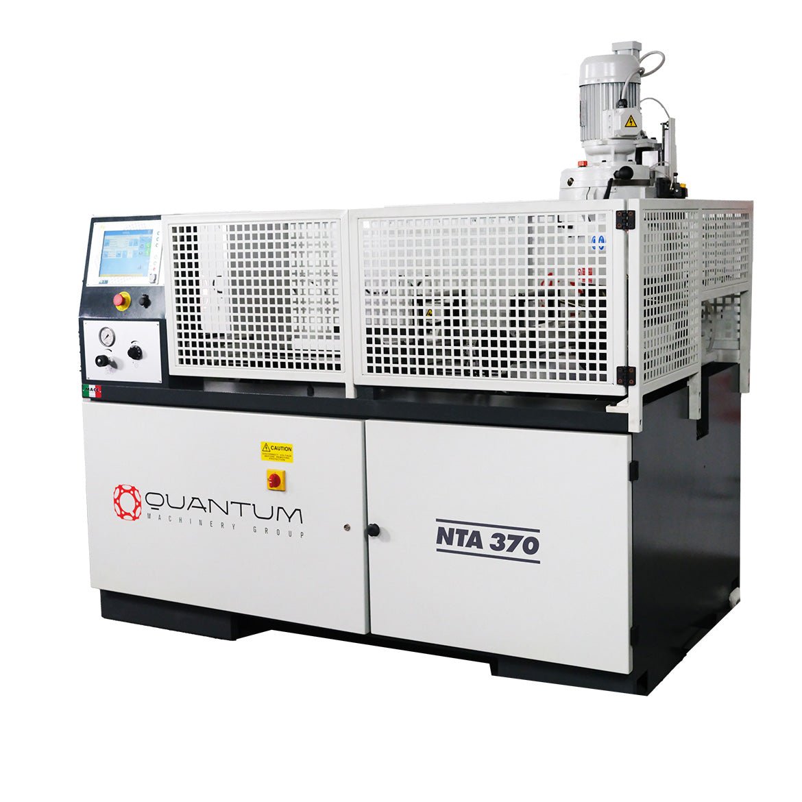 NTA 370: 14.50" Fully - Automatic, Double - Column Cold Saw (5" Round Tube Capacity) - Cold Saws - Quantum Machinery Group - In Stock and Sold in the USA