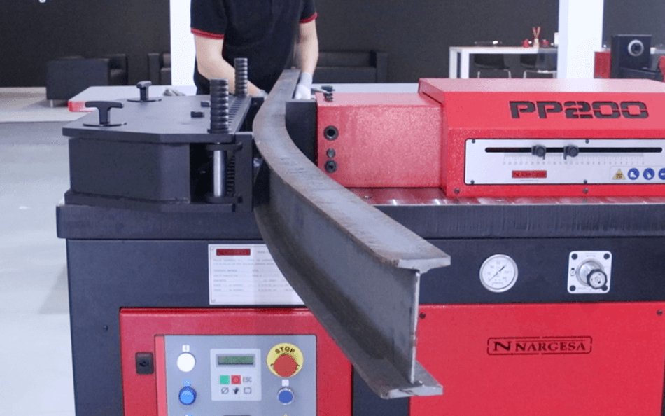 PP200CNC: 20 Ton Horizontal Press Brake - Horizontal Press Brakes - Quantum Machinery Group - In Stock and Sold in the USA