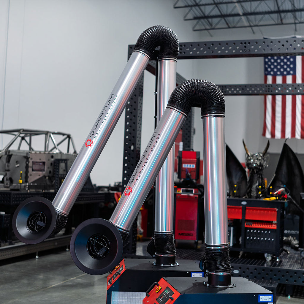 MONO PLUS W3: Mobile Filter Unit for Welding Fumes with 10' Aluminum Extraction Arm