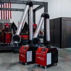 MONO PLUS W3: Mobile Filter Unit for Welding Fumes with 13' Aluminum Extraction Arm