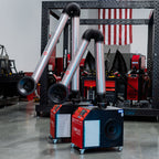 MONO PLUS W3: Mobile Filter Unit for Welding Fumes with 10' Aluminum Extraction Arm