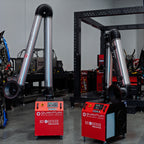 MONO PLUS W3: Mobile Filter Unit for Welding Fumes with 13' Aluminum Extraction Arm