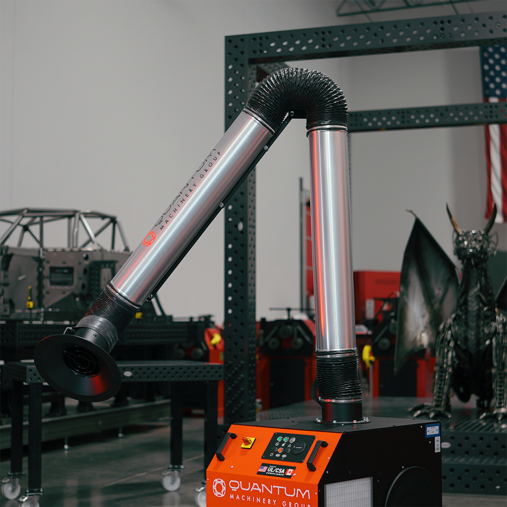 MONO PLUS W3: Mobile Filter Unit for Welding Fumes with 10' Aluminum Extraction Arm
