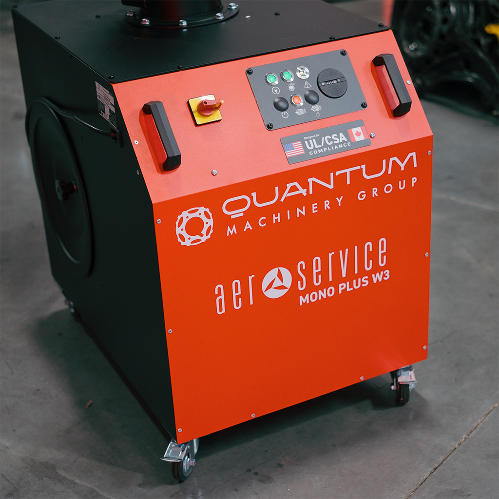 MONO PLUS W3: Mobile Filter Unit for Welding Fumes with 10' Aluminum Extraction Arm
