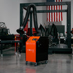 UNI 2H: Professional Mobile Welding Fume Extraction System with 10' Flex Arm