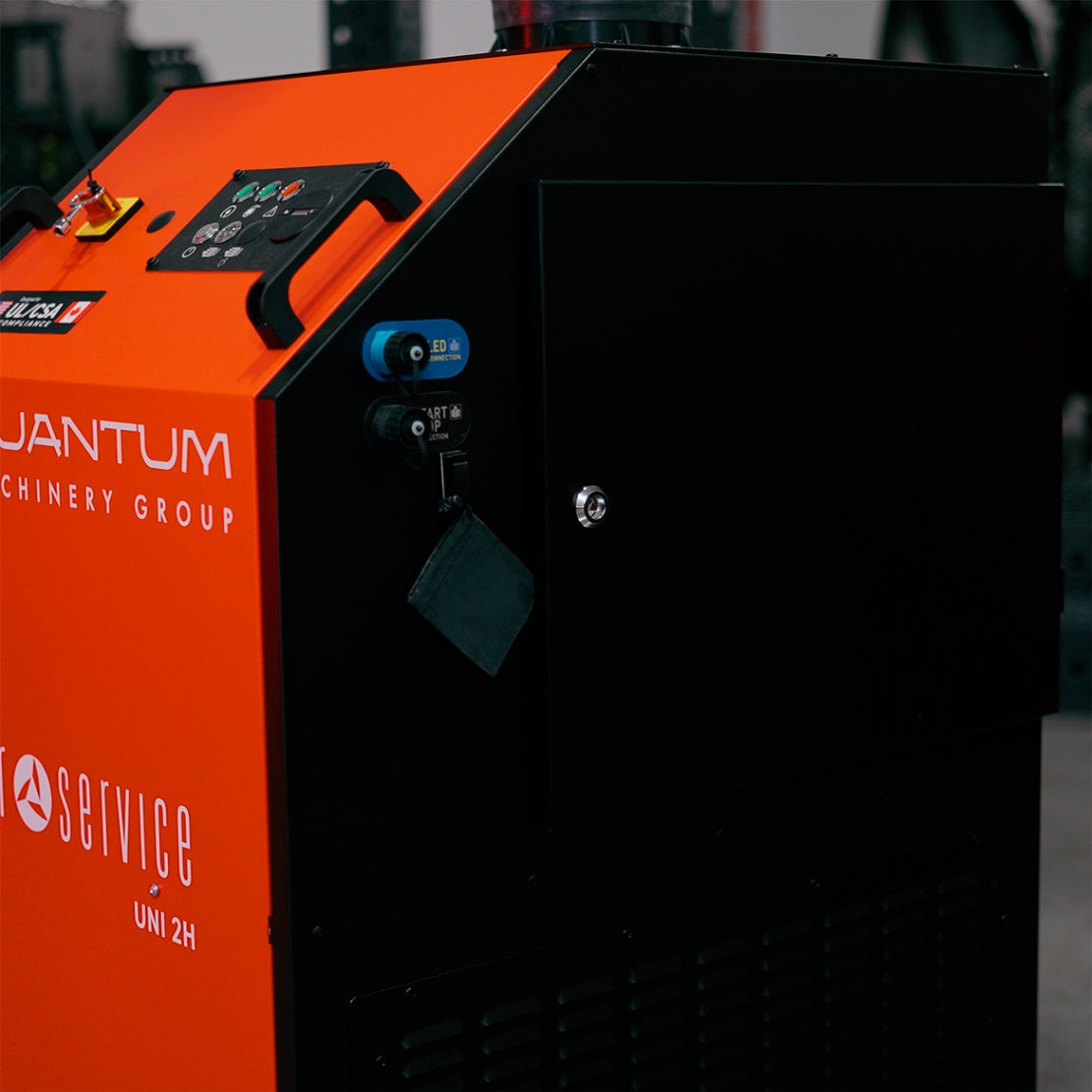 UNI 2H: Professional Mobile Welding Fume Extraction System with 10' Flex Arm