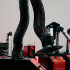 UNI 2H: Professional Mobile Welding Fume Extraction System with 10' Flex Arm