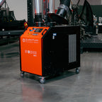 UNI 3.2.2 W3: Dual-Arm Self-Cleaning Mobile Filter Unit for Welding Fumes with 10' Flex Arms