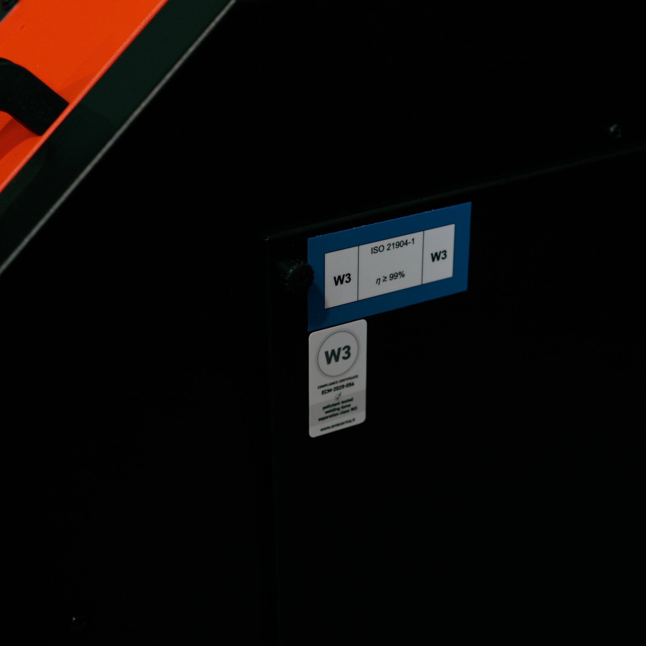 UNI 3.2.2 W3: Dual-Arm Self-Cleaning Mobile Filter Unit for Welding Fumes with 10' Flex Arms
