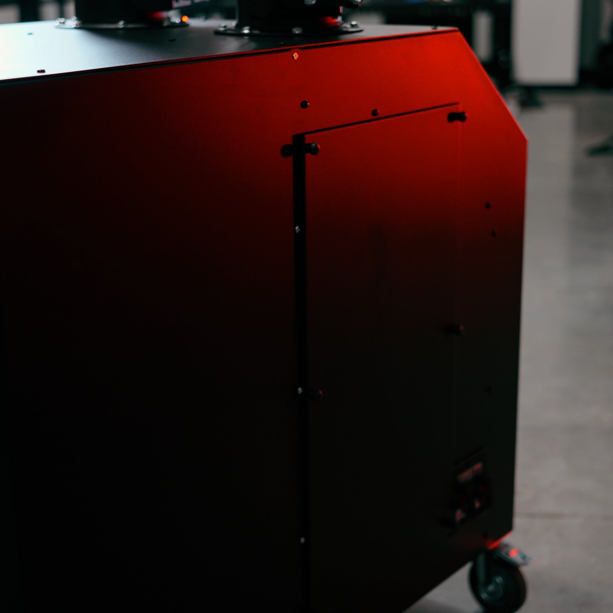 UNI 3.2.2 W3: Dual-Arm Self-Cleaning Mobile Filter Unit for Welding Fumes with 10' Flex Arms