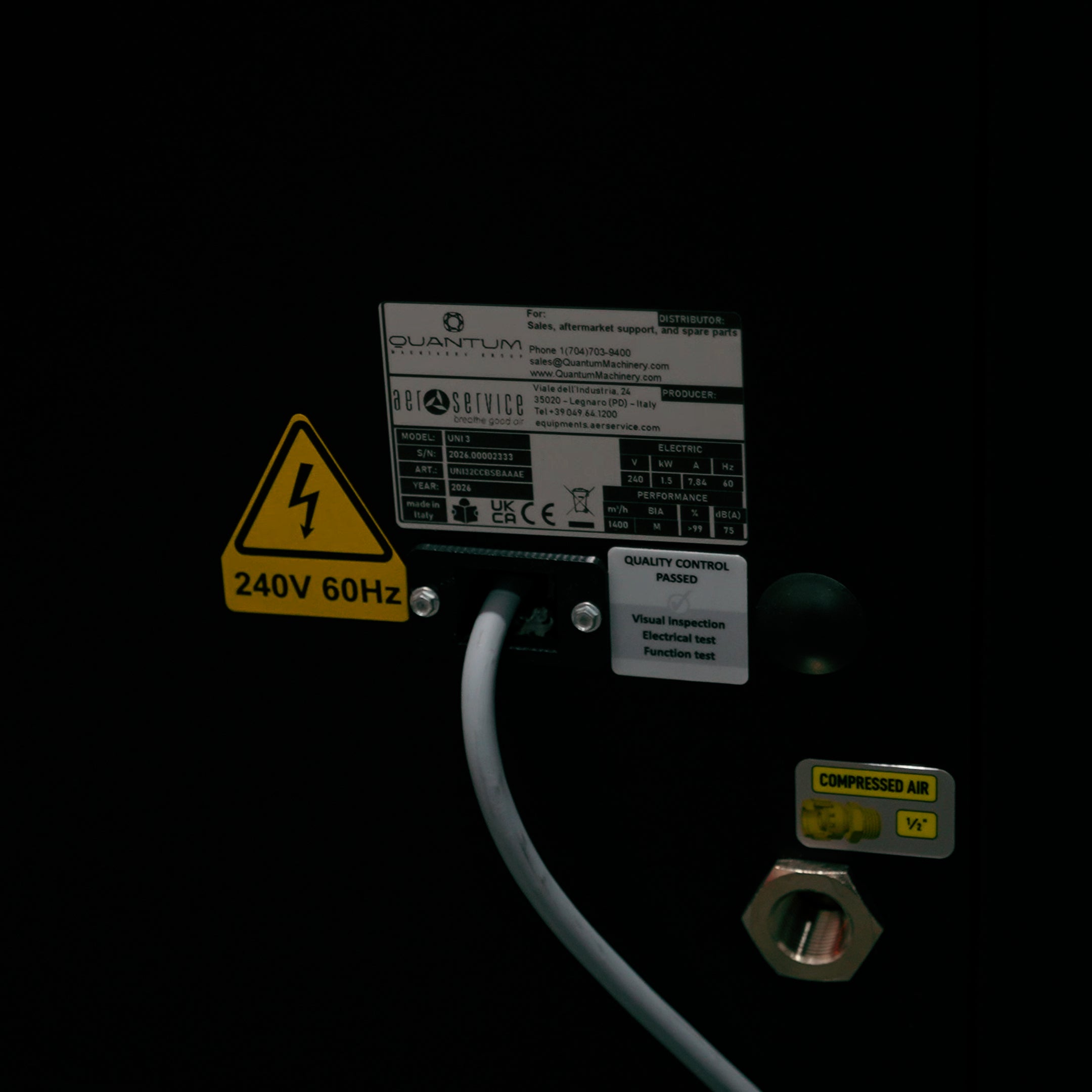 UNI 3.2.2 W3: Dual-Arm Self-Cleaning Mobile Filter Unit for Welding Fumes with 10' Flex Arms