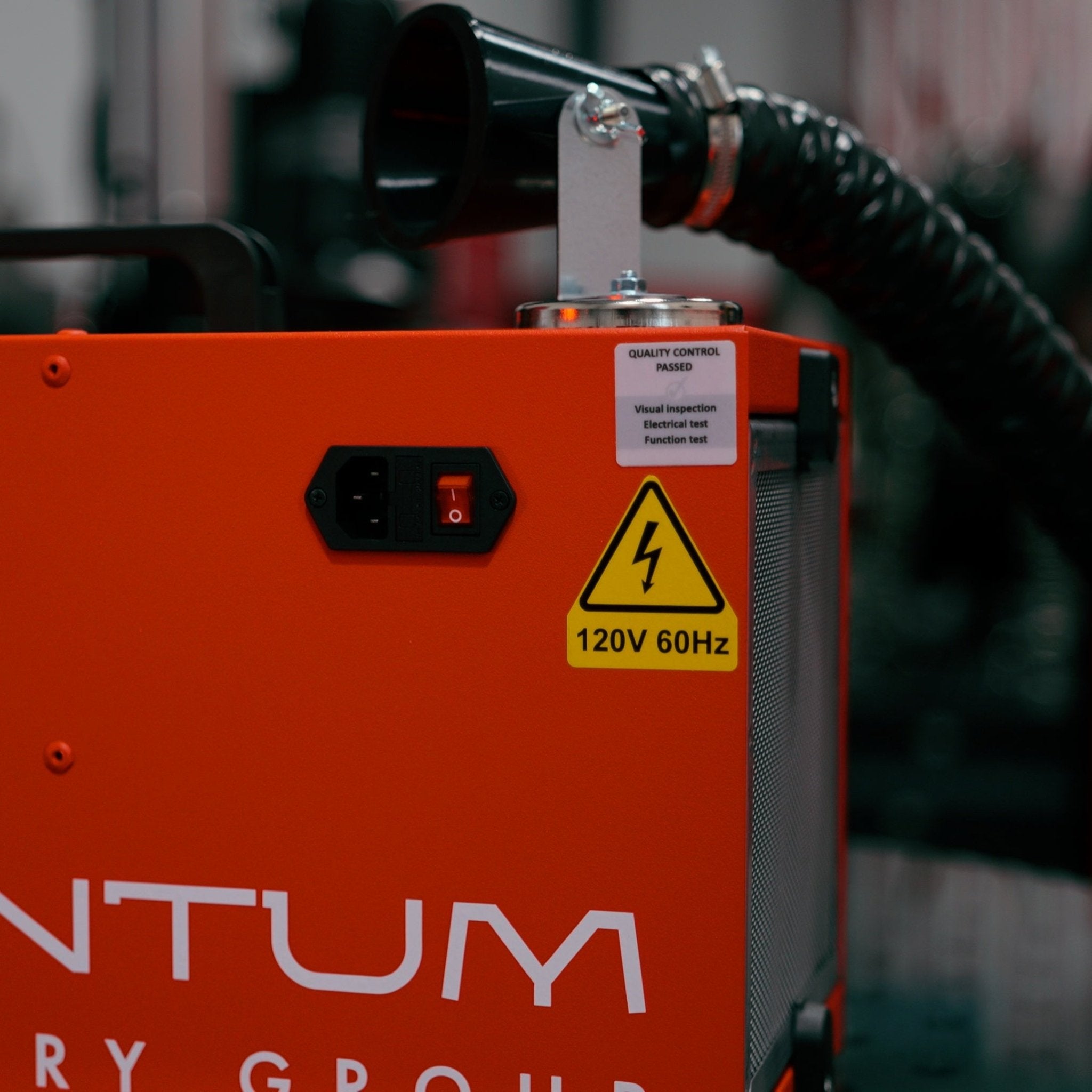AER 110: Portable Filter Unit for Welding Fumes with Flex Arm - Welding Fume Extraction Systems - Quantum Machinery Group - In Stock and Sold in the USA