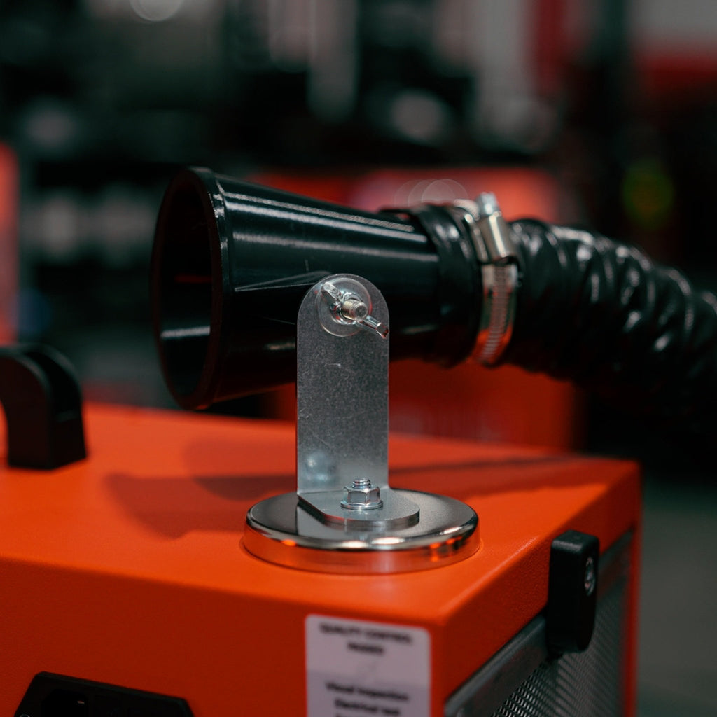 AER 110: Portable Filter Unit for Welding Fumes with Flex Arm - Welding Fume Extraction Systems - Quantum Machinery Group - In Stock and Sold in the USA