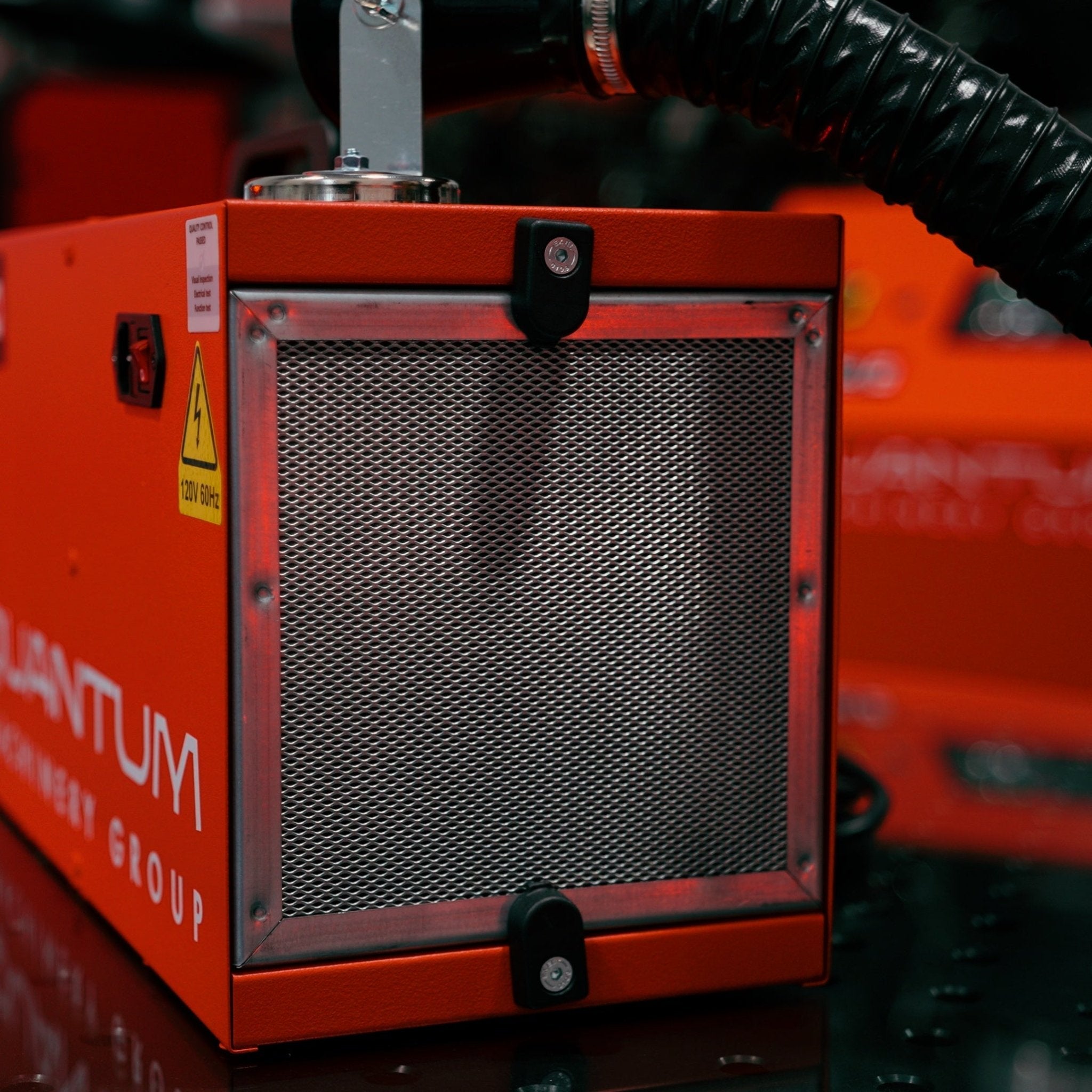 AER 110: Portable Filter Unit for Welding Fumes with Flex Arm - Welding Fume Extraction Systems - Quantum Machinery Group - In Stock and Sold in the USA