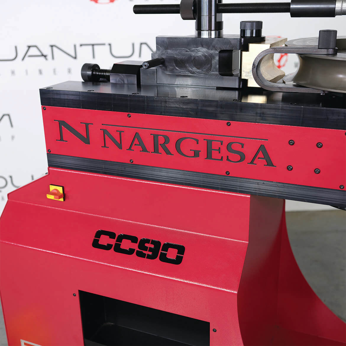 The Nargesa CC90CNC Non-Mandrel Rotary Bender – QuantumMachinery