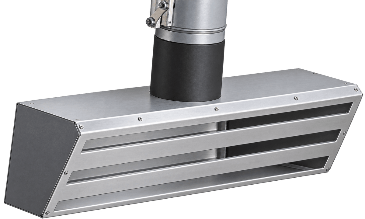 DBCAP16000600: 215x600mm Rectangular Hood for the MONO PLUS W3 - Welding Fume Extraction Systems - Quantum Machinery Group - In Stock and Sold in the USA Main image