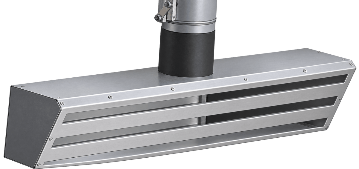 DBCAP16000800: 215x800mm Rectangular Hood for the MONO PLUS W3 - Welding Fume Extraction Systems - Quantum Machinery Group - In Stock and Sold in the USA