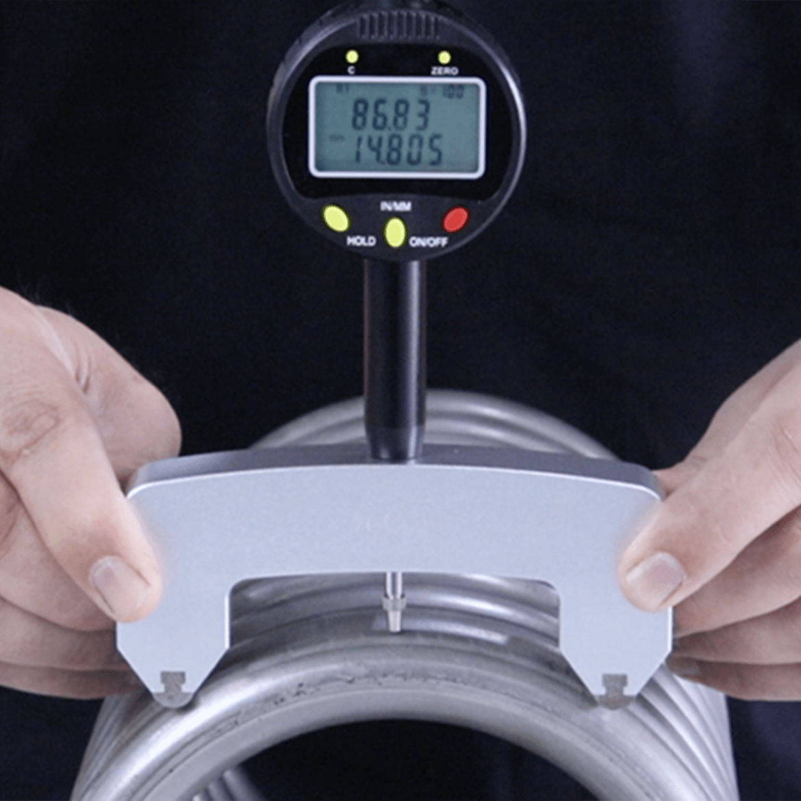 Digital Arc Meter: High Precision Digital Radius Gauge - Roll Benders - Quantum Machinery Group - In Stock and Sold in the USA