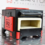 H2: Dual Burner, Propane Gas Forge Furnace - Gas Forge Propane Furnaces - Quantum Machinery Group - In Stock and Sold in the USA