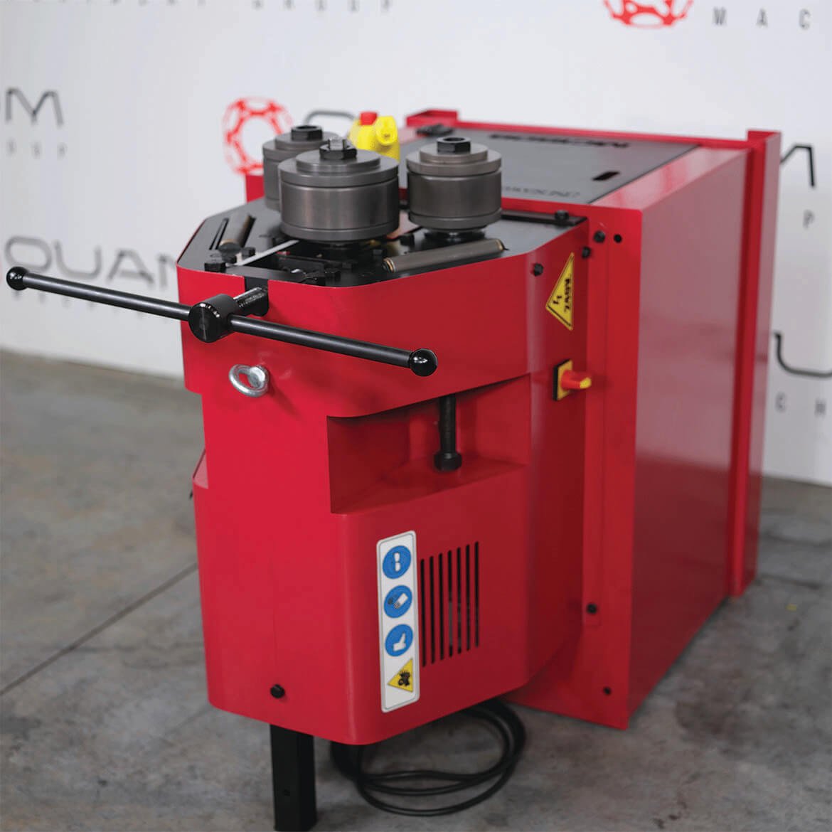 MC150B: Roll Bender (Bend up to 2" O.D. Round Tube) - Roll Benders - Quantum Machinery Group - In Stock and Sold in the USA