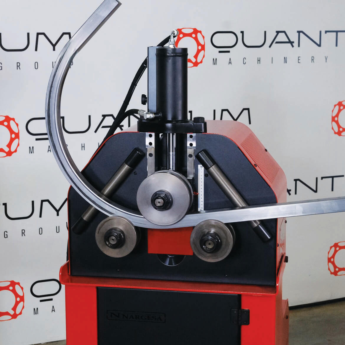 MC200H: Roll Bender (Bend up to 3" O.D. Round Tube) - Roll Benders - Quantum Machinery Group - In Stock and Sold in the USA