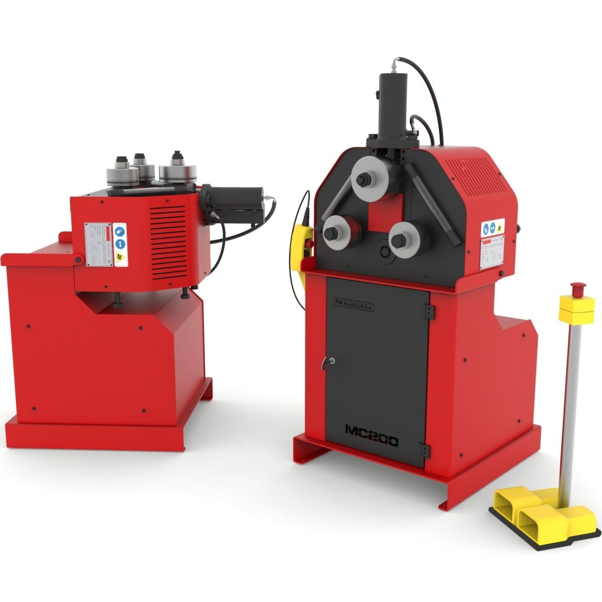 MC200H: Roll Bender (Bend up to 3" O.D. Round Tube) - Roll Benders - Quantum Machinery Group - In Stock and Sold in the USA