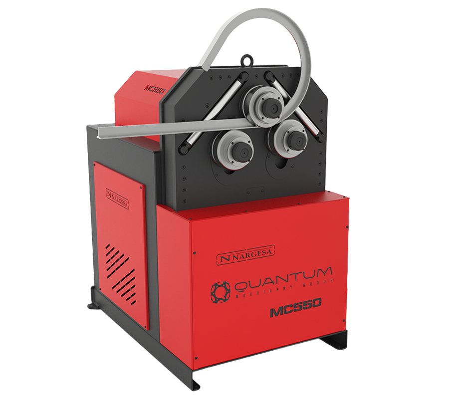 MC550: Roll Bender (Bend up to 3" O.D. Round Tube) - Roll Benders - Quantum Machinery Group - In Stock and Sold in the USA Main image