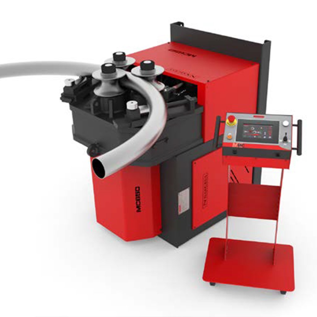 MC650NC: Roll Bender (Bend up to 4" O.D. Round Tube) - Roll Benders - Quantum Machinery Group - In Stock and Sold in the USA