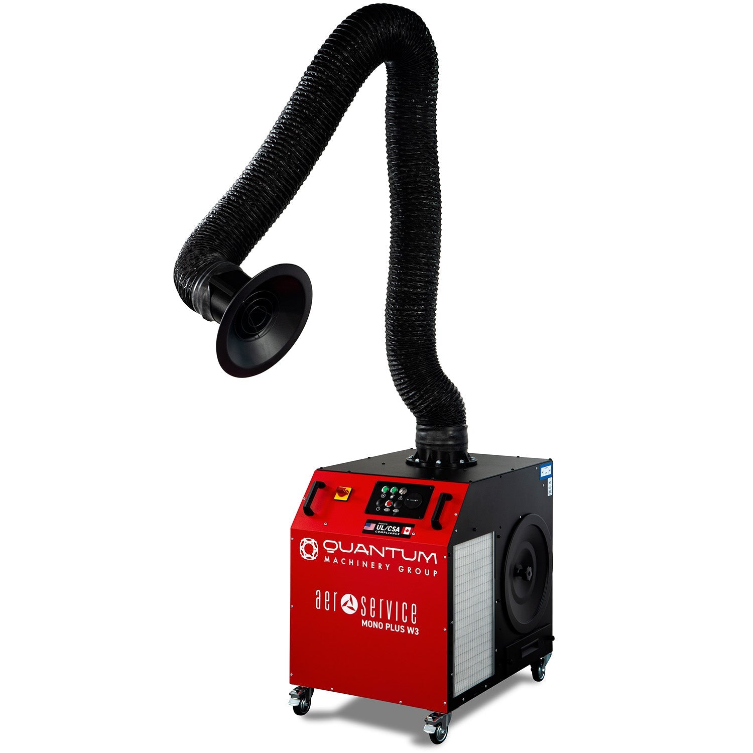MONO PLUS W3: Mobile Filter Unit for Welding Fumes - Welding Fume Extraction Systems - Quantum Machinery Group - In Stock and Sold in the USA Main image