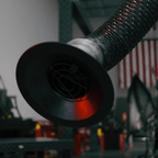 MONO PLUS W3: Mobile Filter Unit for Welding Fumes with 10' Flex Arm - Welding Fume Extraction Systems - Quantum Machinery Group - In Stock and Sold in the USA