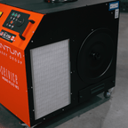 MONO PLUS W3: Mobile Filter Unit for Welding Fumes with 10' Flex Arm - Welding Fume Extraction Systems - Quantum Machinery Group - In Stock and Sold in the USA