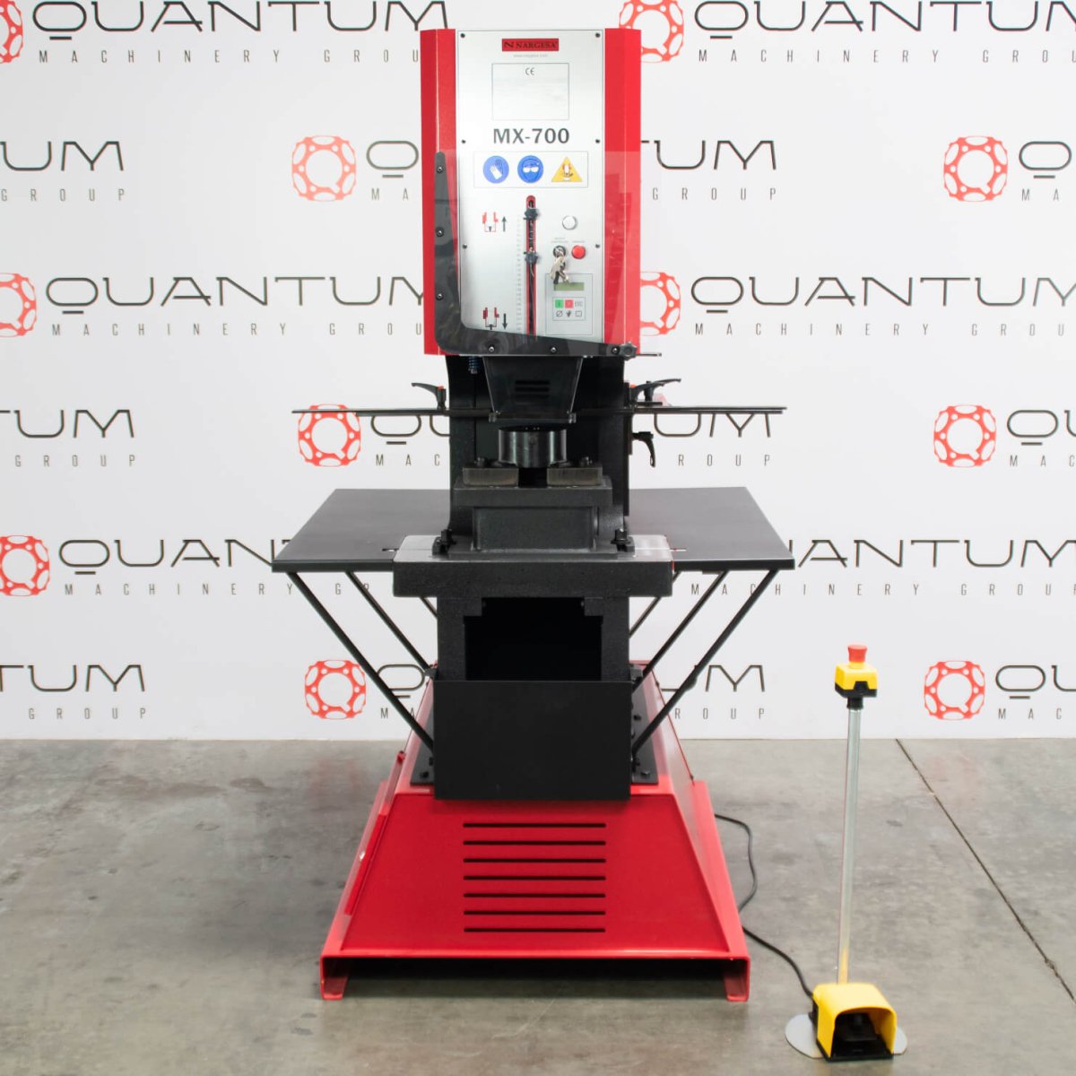 MX700: 70 Ton Industrial Hydraulic Ironworker - Ironworkers - Quantum Machinery Group - In Stock and Sold in the USA