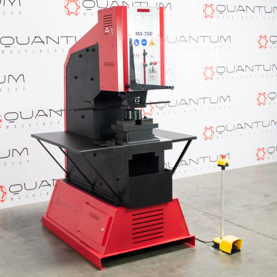 MX700: 70 Ton Industrial Hydraulic Ironworker - Ironworkers - Quantum Machinery Group - In Stock and Sold in the USA