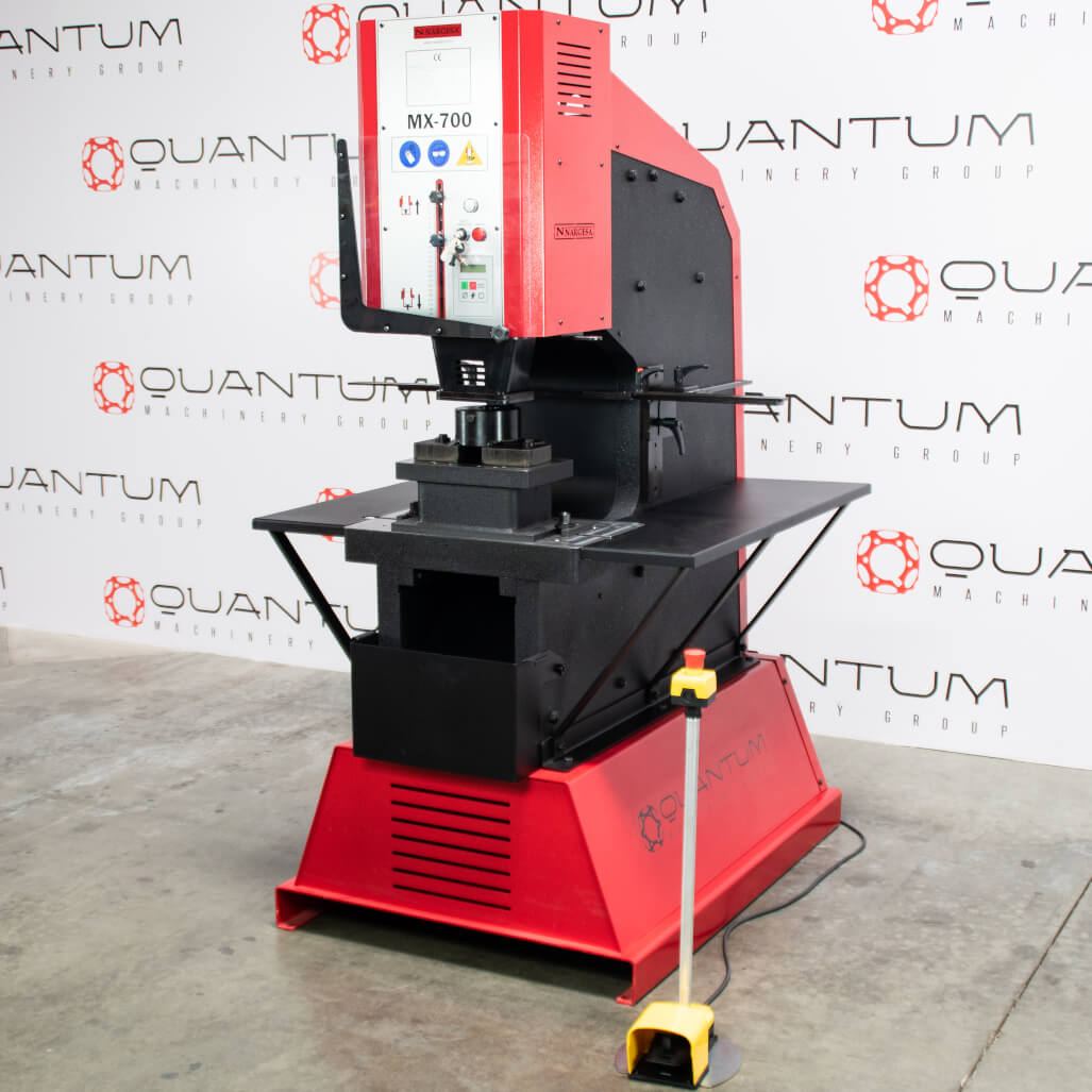 MX700: 70 Ton Industrial Hydraulic Ironworker - Ironworkers - Quantum Machinery Group - In Stock and Sold in the USA