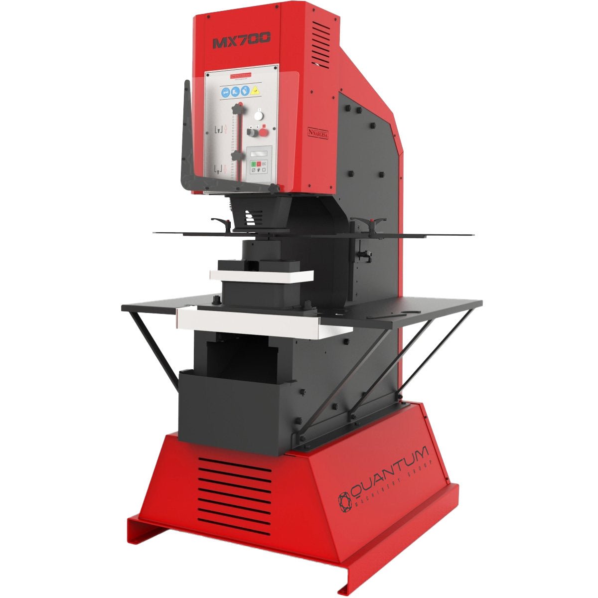 MX700: 70 Ton Industrial Hydraulic Ironworker – QuantumMachinery MX700: 70 Ton Industrial Hydraulic Ironworker – QuantumMachinery