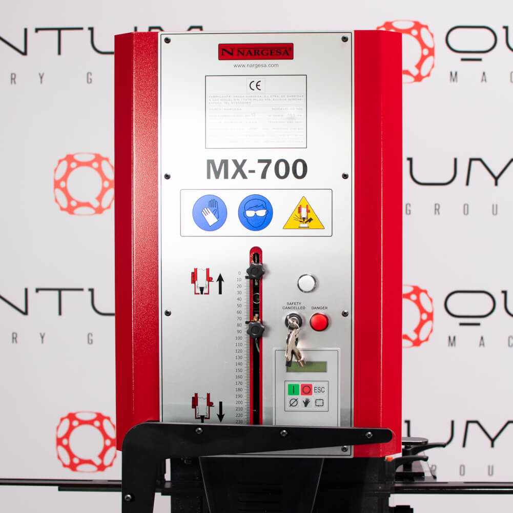 MX700: 70 Ton Industrial Hydraulic Ironworker - Ironworkers - Quantum Machinery Group - In Stock and Sold in the USA