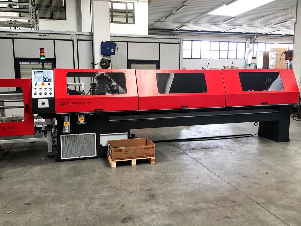 NEW LINE 350 Cutting Line with Bundle Loader - Cutting Lines - Quantum Machinery Group - In Stock and Sold in the USA