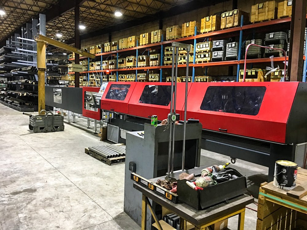 NEW LINE 350 Cutting Line with Bundle Loader - Cutting Lines - Quantum Machinery Group - In Stock and Sold in the USA