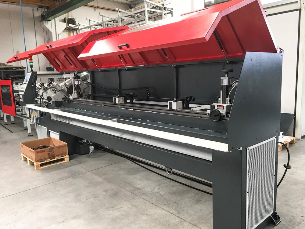 NEW LINE 350 Cutting Line with Bundle Loader - Cutting Lines - Quantum Machinery Group - In Stock and Sold in the USA