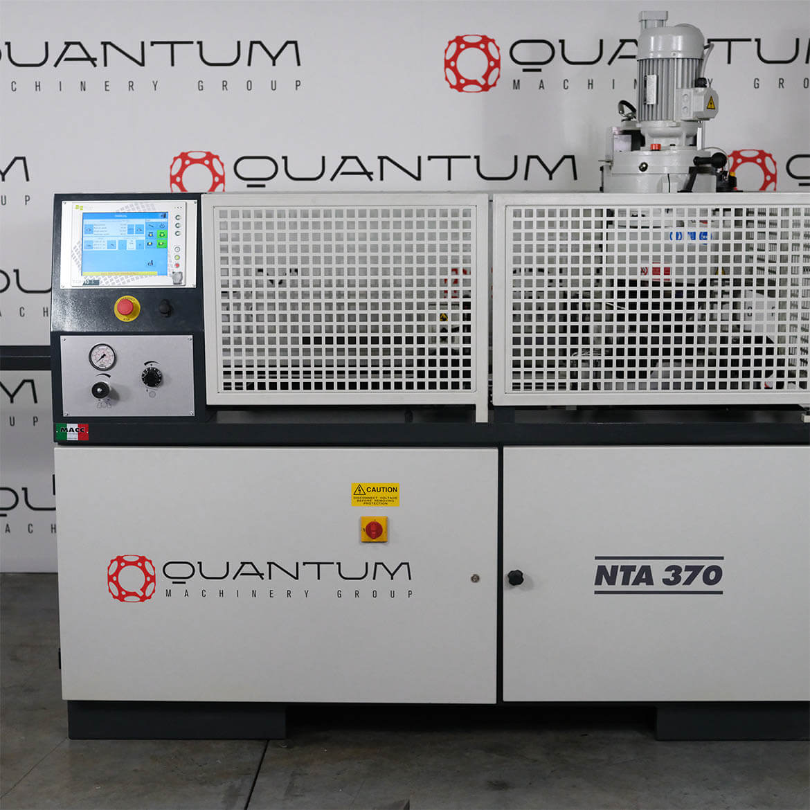 NTA 370: 14.50" Fully - Automatic, Double - Column Cold Saw (5" Round Tube Capacity) - Cold Saws - Quantum Machinery Group - In Stock and Sold in the USA