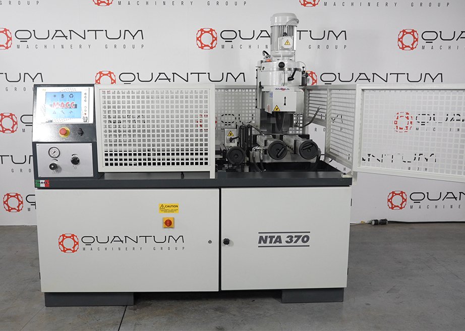 NTA 370: 14.50" Fully - Automatic, Double - Column Cold Saw (5" Round Tube Capacity) - Cold Saws - Quantum Machinery Group - In Stock and Sold in the USA