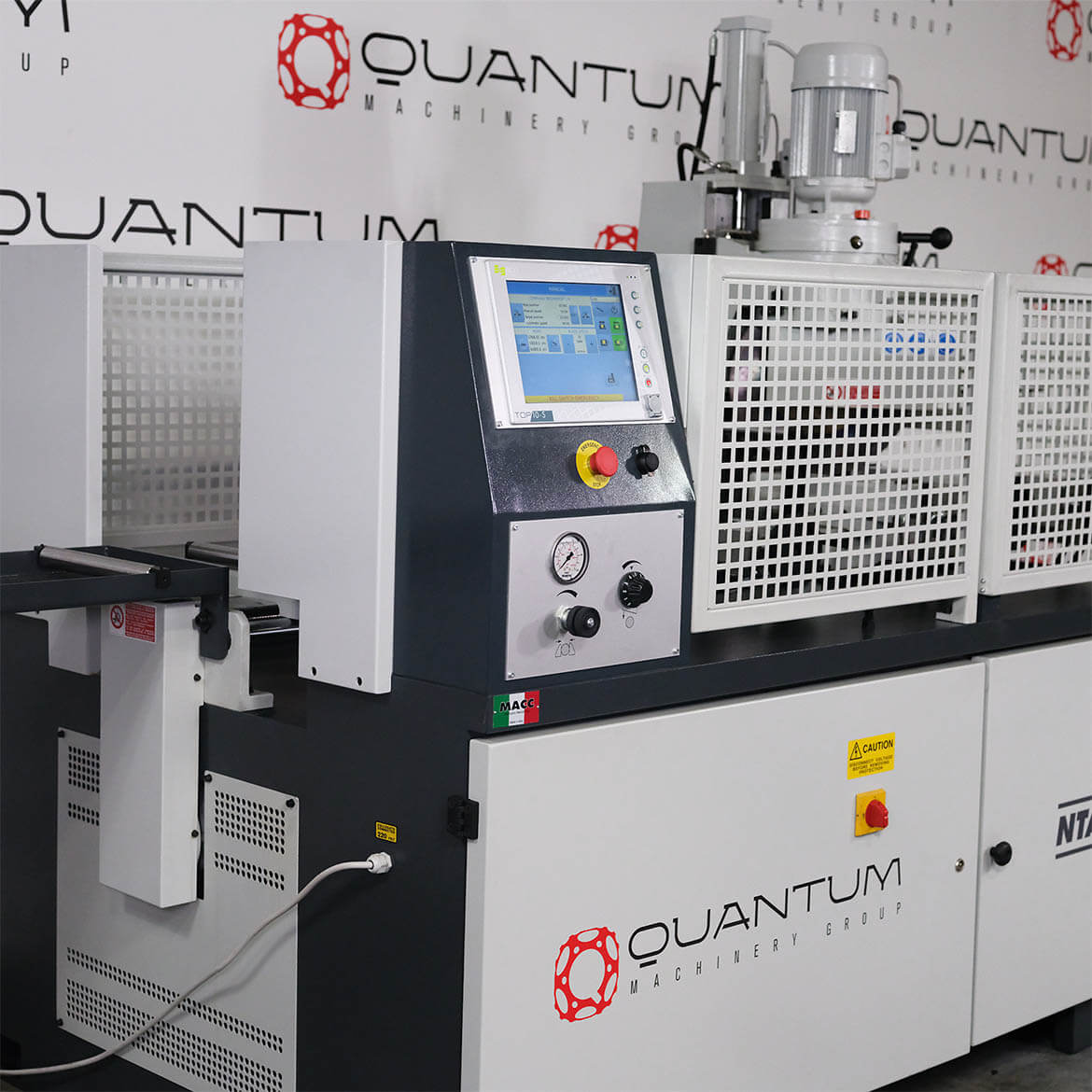 NTA 370: 14.50" Fully - Automatic, Double - Column Cold Saw (5" Round Tube Capacity) - Cold Saws - Quantum Machinery Group - In Stock and Sold in the USA