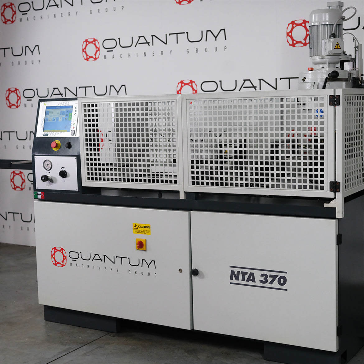 NTA 370: 14.50" Fully - Automatic, Double - Column Cold Saw (5" Round Tube Capacity) - Cold Saws - Quantum Machinery Group - In Stock and Sold in the USA