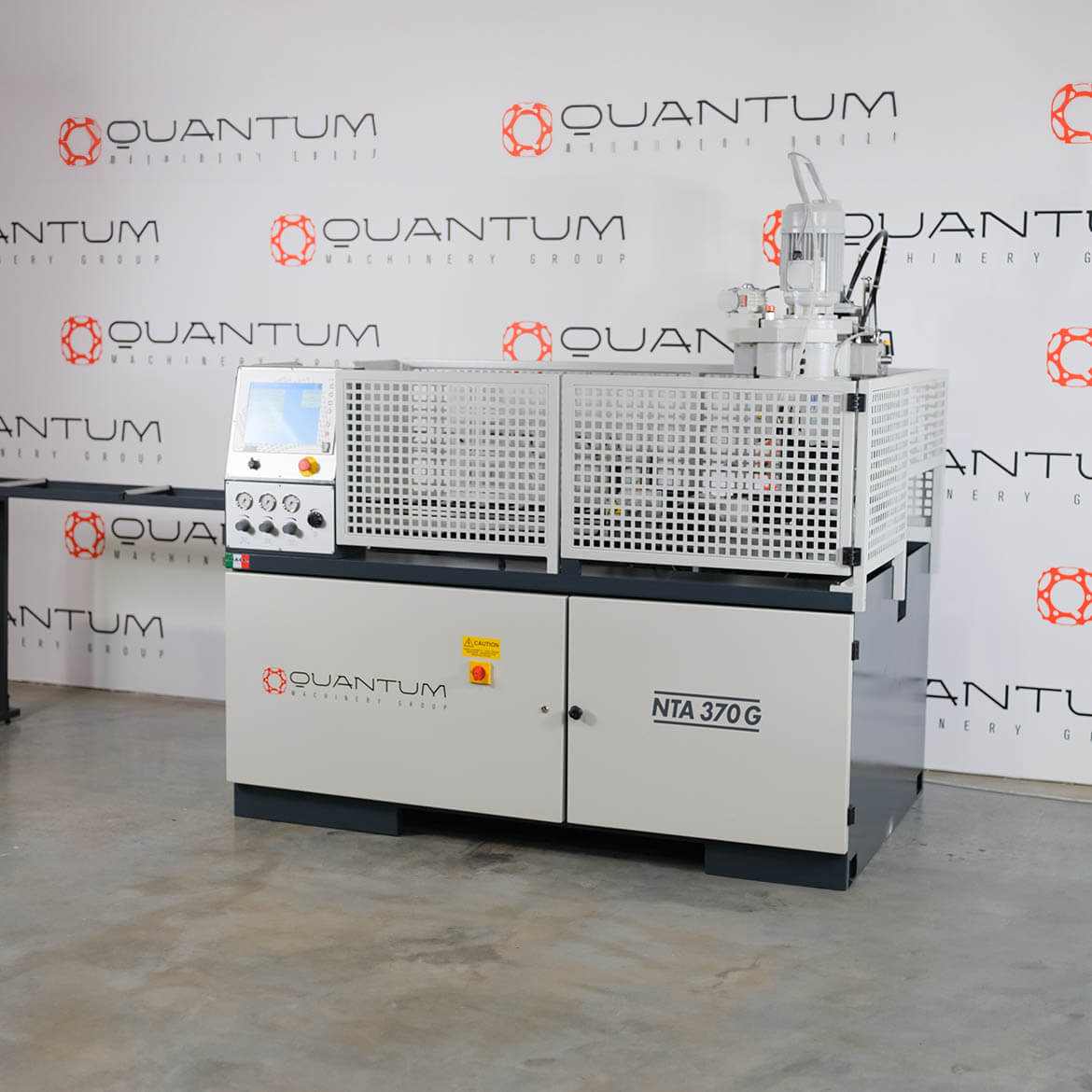 NTA 370 GA: 14.50" Fully - Automatic, Double - Column Cold Saw with Auto - Head Rotation (3" Round Tube Capacity) - Cold Saws - Quantum Machinery Group - In Stock and Sold in the USA