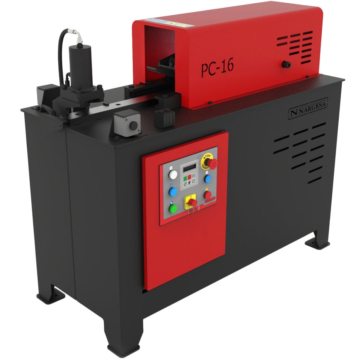 PC16: Industrial End - Wrought Iron Machine - End - Wrought Iron Machines - Quantum Machinery Group - In Stock and Sold in the USA Main image