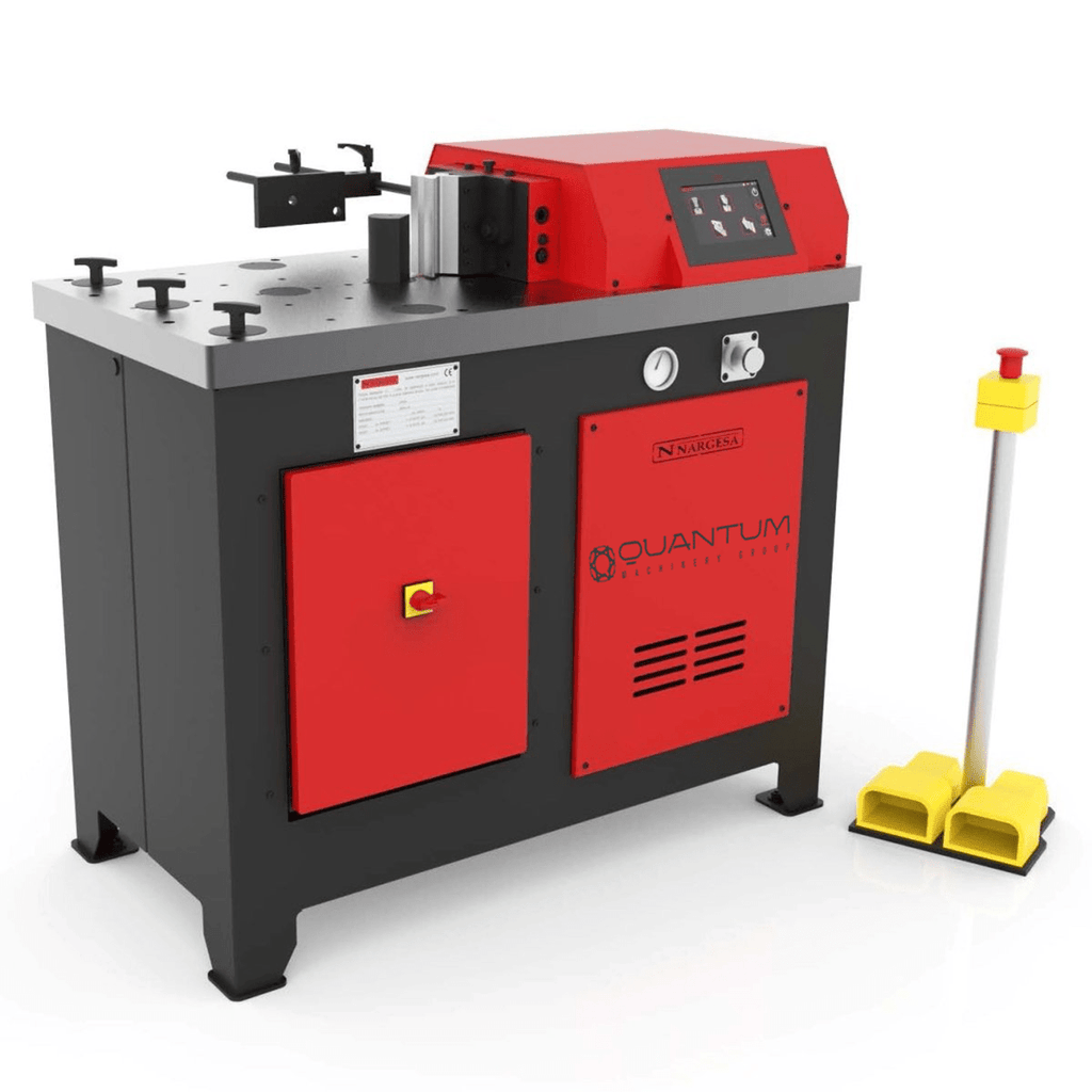 PP200CNC: 20 Ton Horizontal Press Brake - Horizontal Press Brakes - Quantum Machinery Group - In Stock and Sold in the USA