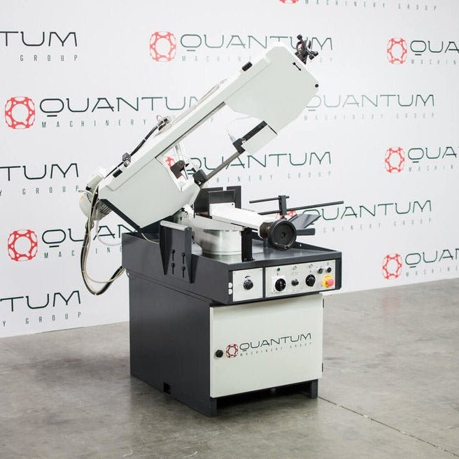 S 320 CSO: Manual Band Saw with Automatic Head Descent and Variable Speed Inverter (9" Round Tube Capacity) - Band Saws - Quantum Machinery Group - In Stock and Sold in the USA