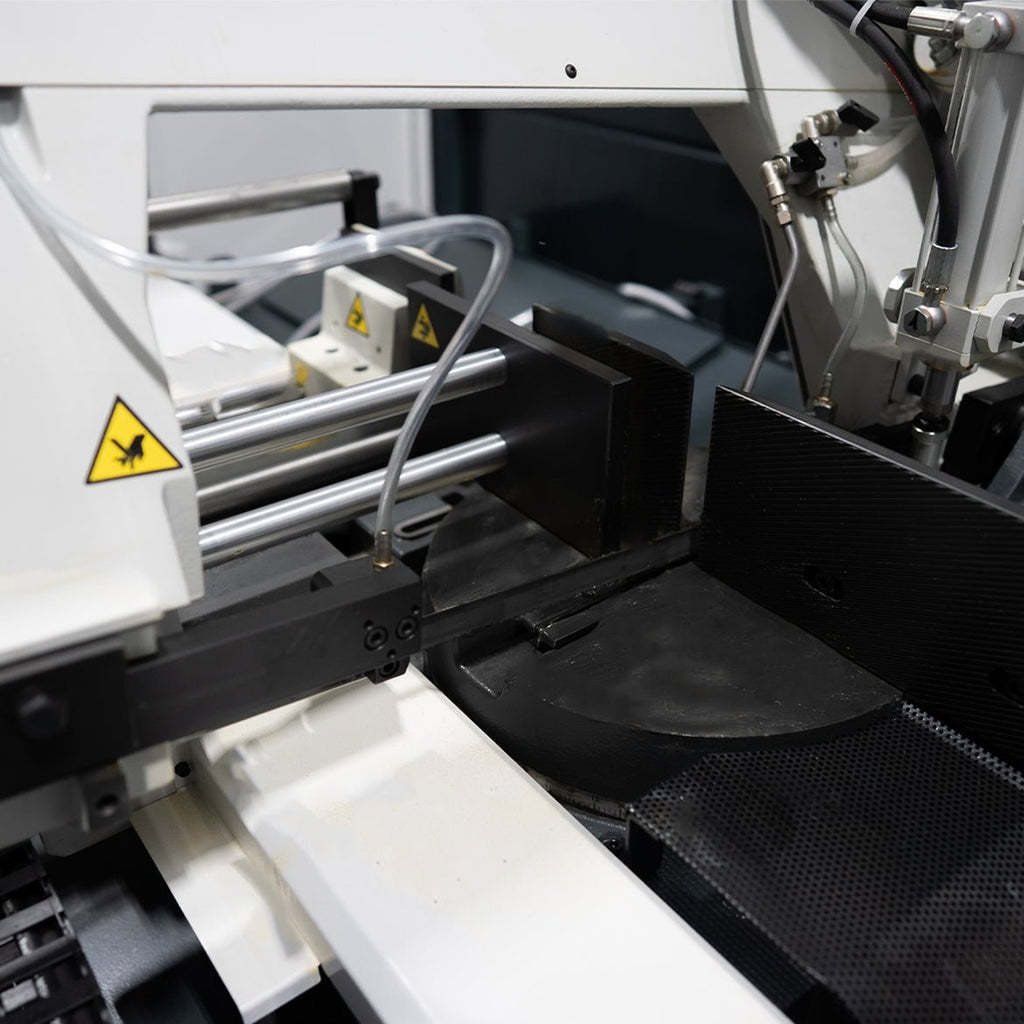 S 411 AG: Fully - Automatic Band Saw (11 - 3/4" Round Tube Capacity) - Band Saws - Quantum Machinery Group - In Stock and Sold in the USA