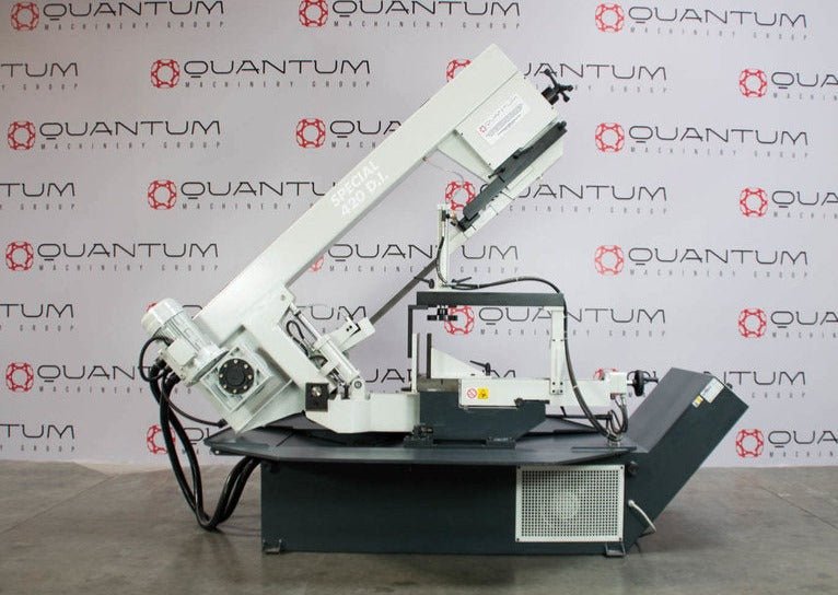 S 420 DI: Semi - Automatic Band Saw with Variable Speed Inverter (15 - 5/8" Round Tube Capacity) - Band Saws - Quantum Machinery Group - In Stock and Sold in the USA